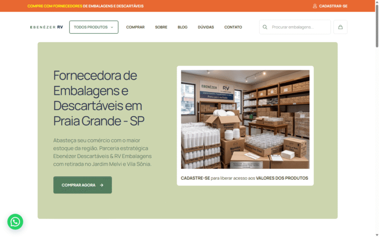 Cliente Ebenezer Embalagens Descartaveis Jardim Melvi Praia Grande Sp Iuji Seo 2026