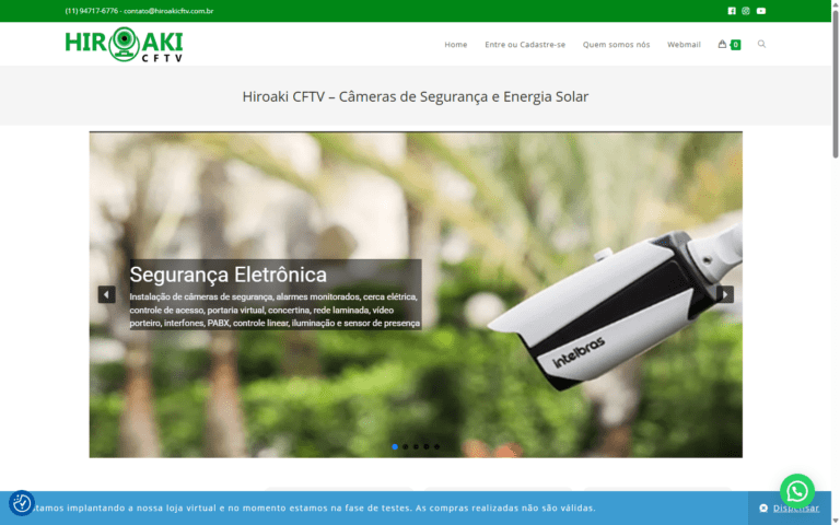 Cliente Hiroaki Cftv Taboao Da Serra Sao Paulo Sp Iuji Seo 2026