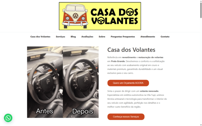 Cliente Casa Dos Volantes Pg Vila Tupi Praia Grande Sp IUJI SEO 2026
