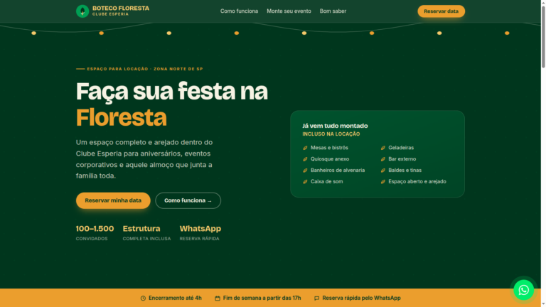 Boteco Floresta Clube Esperia Santana Sao Paulo Sp Mktativo 2026
