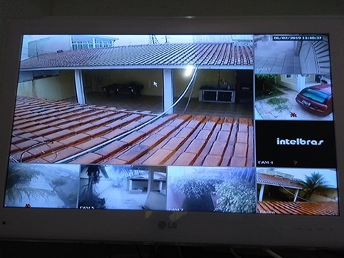Instalação de DVR Intelbras com 7 câmeras – Rua José Moraes de Aguiar ̵