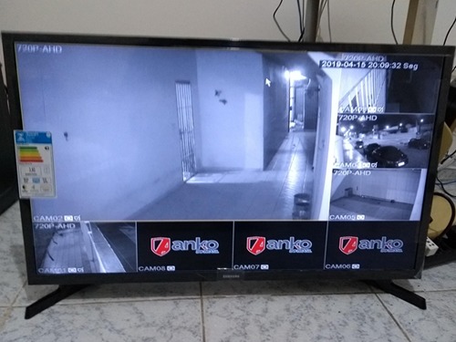 Instalação de Sistema de CFTV com 5 câmeras ANKO – Rua Miami – Vila Ca