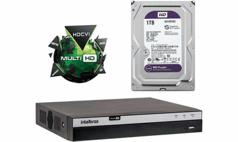 Dvr Intelbras Multi Hd Mhdx 3104 4 Canais Hd 1tb 1 Terabyte Andreiuji Andre Iuji Consultoria E Assistencia Cftv Praia Grande Litoral Paulista Baixada Santista Sp Brasil