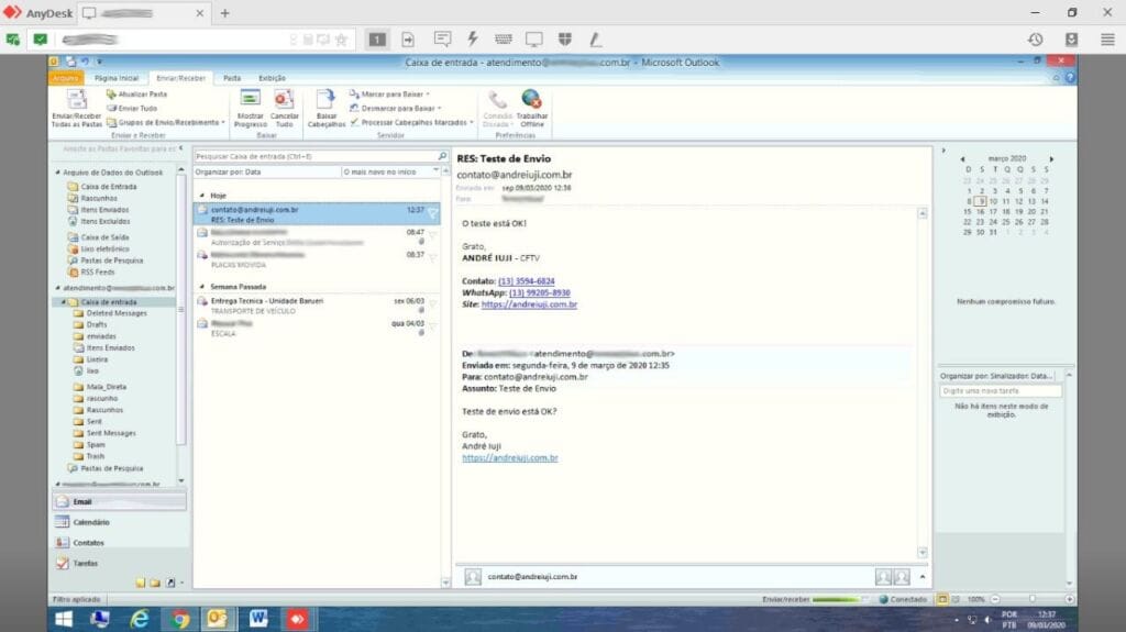 Andre Iuji Tecnico Em Informatica Manutencao Por Acesso Remoto A Distancia De Email Site Loja Empresa Pc Rede Praia Grande Mongagua Santos Baixada Santista Litoral Paulista Sao Paulo Sp