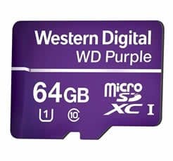 Cartao De Memoria Microsd Micro Sd 64gb 64 Gb Wd Purple Intelbras Andreiuji Andre Iuji Consultoria E Assistencia Cftv Praia Grande Litoral Paulista Baixada Santista Sp Brasil