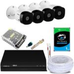 Kit Dvr Mhdx 1204 4 Canais Cameras 1120 1120b Bullet Intelbras Hd 1tb Skyhawk Andre Iuji Cftv Seguranca Eletronica Praia Grande Baixada Santista Litoral Paulista Sp Brasil