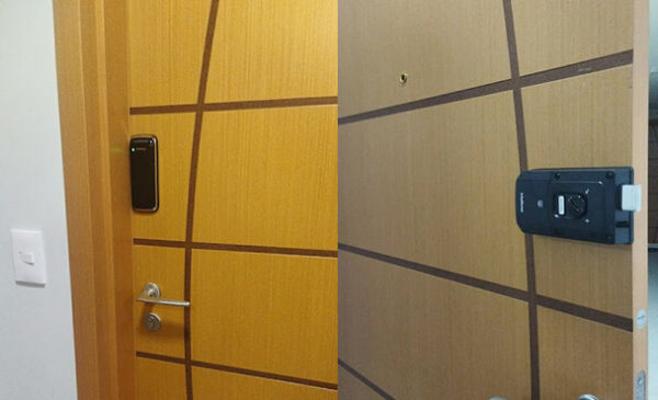 Slide Andre Iuji Cftv Seguranca Eletronica Instalacao Equipamentos Fechadura Eletronica Intelbras Casas Apartamentos Litoral Paulista Baixada Santista Praia Grande Sp