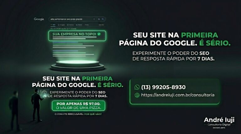 Andre Iuji Consultoria Digital Seo De Alta Performance Teste Por 7 Dias Marketing Digital Praia Grande Sao Paulo Sp Brasil Google Meu Negocio