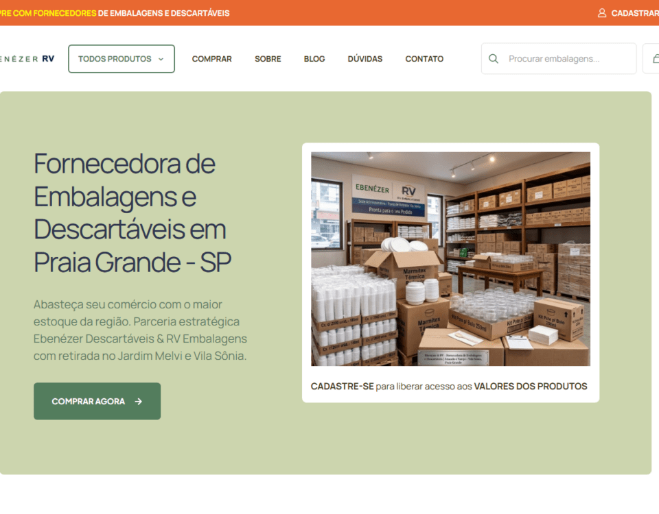 Cliente Ebenezer Descartaveis Rv Embalagens Jardim Melvi Vila Sonia Praia Grande Sp Iuji Seo 2026