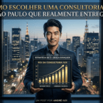Estrategista André Iuji exibindo gráfico de ROI crescente de consultoria SEO High Ticket em São Paulo
