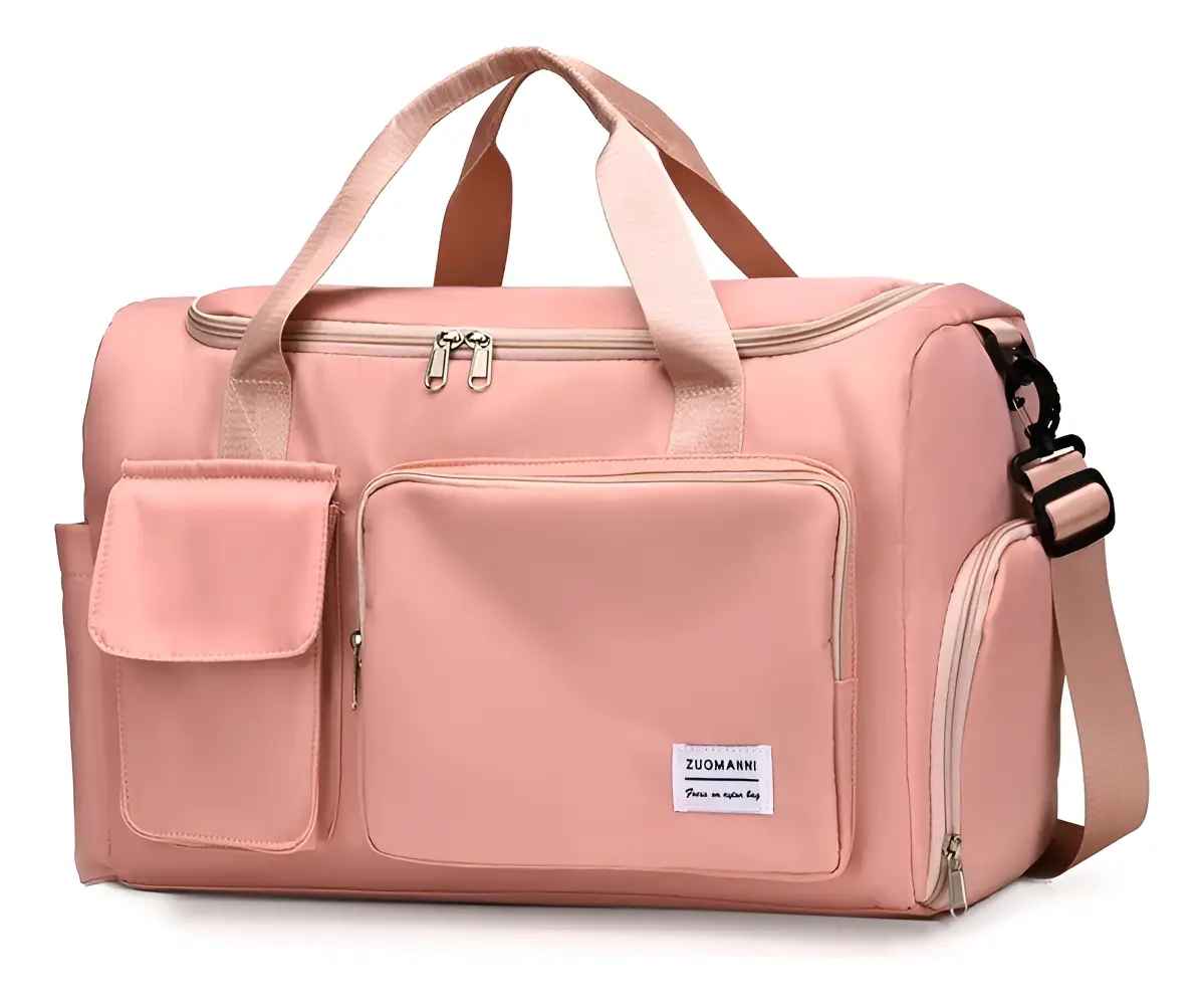 Bolsa De Mao Mala Para Viagem 10kg Feminina Rosa Academia Tenis Afiliado Mercado Livre