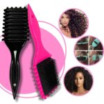 Escova Gringa Fitagem Raquete Cabelo Cacheado Definidora Modeladora Cacho Profissional Mariazinha Afiliado Mercado Livre