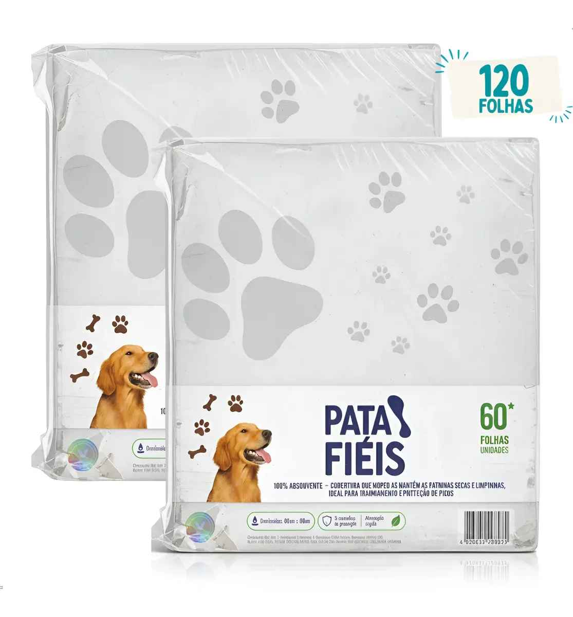 Jornal Pet Biodegradavel 2kg 120 Folhas Patas Fieis Afiliado Mercado Livre