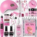 Kit Unhas De Gel Cabine Lixadeira Alongamento Extensao Afiliado Mercado Livre