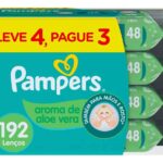 Lencos Umedecidos Pampers Aroma De Aloe Vera 192 Unidades Afiliados Mercado Livre