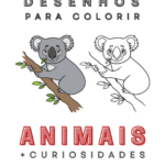 Ebook Livro Infantil Desenhos Para Colorir Animais